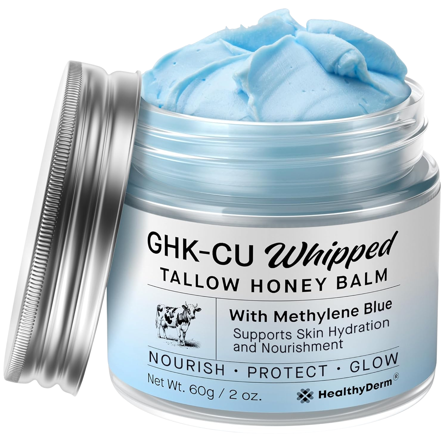 GHK-Cu Whipped Tallow Honey Balm